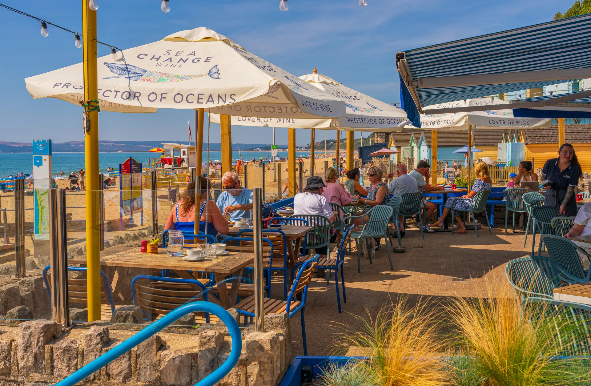 The Takeaway Terrace beside the beach